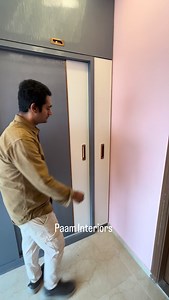 12K views · 655 reactions | Wardrobe ➕ Hidden Dressing Design✨. . . . . . #architecture #design #interior #interiordesign #architect civil civilengineer carpenter homedecor homedesign wooddesign woodwork kitchen kitchendesign luxury jugaad stone stonedesign tiles renovation trending homedetails spacehack painting plaster elevation tiles, Hidden full length mirror and dressing in cupboard | Paam Construction | Facebook