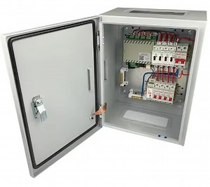 [Hot Item] Heavy-Duty Electronic Control Box Weatherproof Iron Cabinet for Electronics