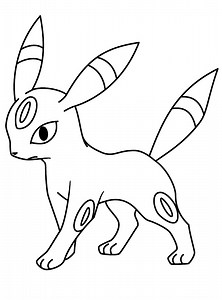 View 18 Printable Umbreon Coloring Pages
