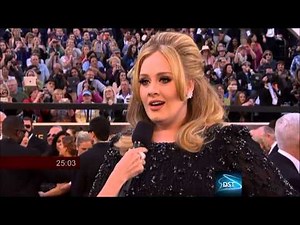 Adele Red Carpet Interview 2013