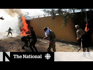 Violent demonstrations at U.S. Embassy in Iraq