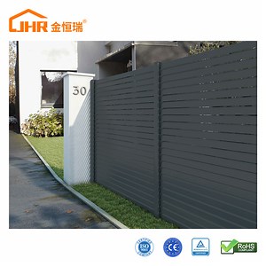 [Hot Item] Modern Slatted Aluminum Garden Screen Fencing for Privacy