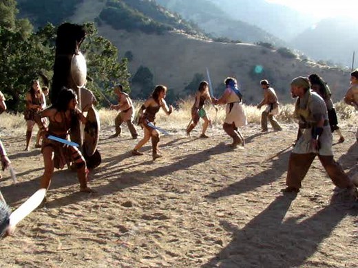 Amazons-Charity Johnston Hero fight