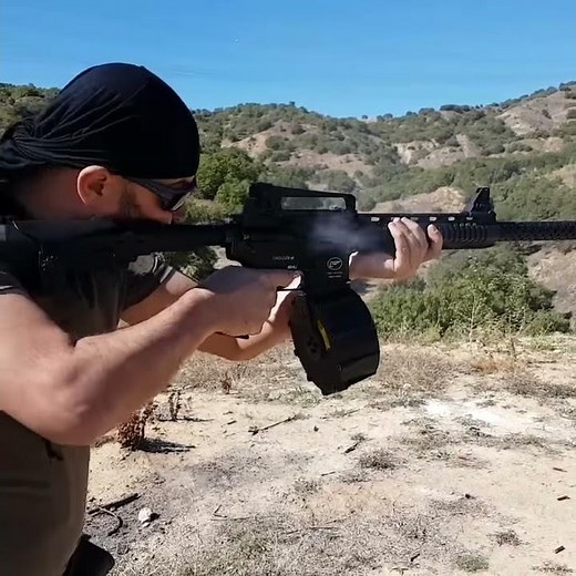 Türkiyede Tek safir t14 tambur şarjör atışları (aksaarms crossfire)