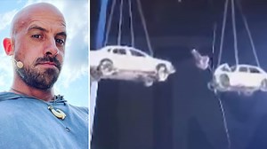 'AGT: Extreme' Contestant Plummets 40 Feet In Midair Collision Escape Stunt Gone Wrong