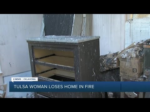 Tulsa woman loses everything in fire