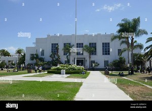 Los Angeles, California, USA 16th August 2022 Actress Myrna Loy Statue at Venice High School where Olivia Newton-John and John Travolta filmed the Movie Grease, Rydell High School, Singer Britney Spears filmed Baby One More Time Video, American History X and Nightmare on Elm Street 4 movies filmed and more at Venice High School at 13000 Venice Blvd on August 16, 2022  in Los Angeles, California, USA. Photo by Barry King/Alamy Stock Photo Stock Photo - Alamy