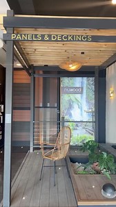 Upgrade your outdoor spaces with Nuwood Deckings available in residential and commercial-grade for that perfect staycation transformation.Message us of visit our House of Wood branches to learn more. #Nuwood #TransformWithNuwood #NuwoodDecking #staycation #airbnb | Nuwood