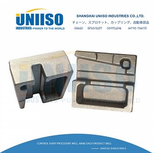 [Hot Item] Custom Forged Alloy Steel Parts for Elevators and Rails