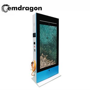 [Hot Item] 65 Inch Car Charging Pile Outdoor Advertising Machine Video LCD Player LED Digital Signage Hotel Lobby LCD Advertising Digital Signage LCD