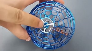 CASEIER Flying Orb Ball Toy - 2022 Upgraded Hover Ball orb with boomerange Effect, Floating Ball for Kids and Adults - Bright Red