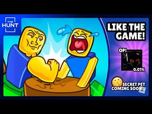 THE HUNT | Arm Wrestling Simulator badge!