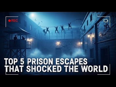 Top 5 Prison Escapes That Shocked the World | Real Crime Documentary Story