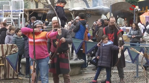Santo Domingo de la Calzada vuelve a la época medieval los días 6, 7 y 8 de diciembre Las Ferias de la Concepción llenarán las calles de artesanía, espectáculos y sonidos de otra época | TVR Rioja Televisión