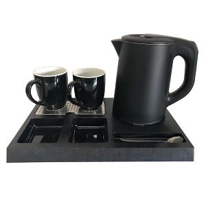 [Hot Item] Home Appliance Consumer Electronics Melamine Tray Glass Electric Tea Kettle