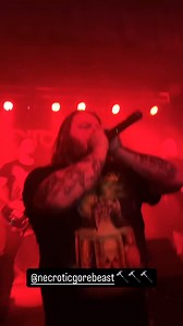 1.8K views · 105 reactions | DENVER ! WHAT A NIGHT You guys showed up from the very beginning and made us feel very good! We might just make Denver our second home, what do you think?? We can't wait to be back ! Tonight is the 10th show of the tour @ launchpad in Albuquerque NM, last spring we had an amazing show there, let's make this one even nastier! @cytotoxin.official @cognitive_nj @inoculation_band | NecroticGoreBeast | Facebook