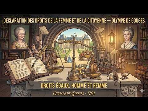 Olympe de Gouges | Déclaration des droits de la femme expliquée | Bac français |