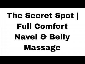 Soothing Massage Therapy ASMR | Full Body Relaxation & Navel Care