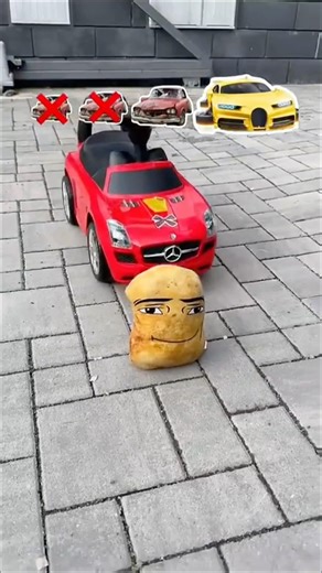 GEDAGEDIGEDAGEDO VS CAR!!! 😱😱 #funny #chickennuggets #feed #shorts