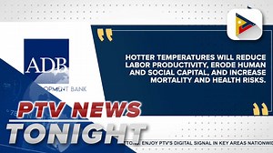 2.9K views · 18 reactions | #PTVNewsTonight | ADB ramps up investment as climate change batters PH | PTV | Facebook