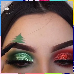 175K views · 1.9K reactions | Christmas makeup looks  By: @princesshope | MetDaan Makeup | Facebook