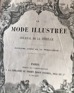 Yay! More research! More pretty dresses! More French practice for me! #priorattire #victorian #lamodeillustree #fashion #victoriandressmaker #historicalcostuming #historicalfashion #research | Prior Attire