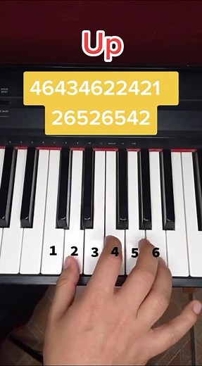 UP PIANO TUTORIAL #up #PIANO #pianotutorial #marriedlife #pianolessons #pianoforte | Ponchopiano