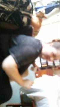 Husband spanks wife and she don't like it! FUNNY STUFF