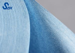 [Hot Item] Non-Woven Industry Large Lint Free Nonwoven Cloth Blue Industrial Cleaning Paper Cleanroom Wipe Roll