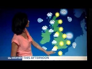 Lucy Verasamy - ITV Weather - 26 July 2014