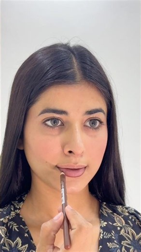 My Go-To Nude Brown Lip Combo 🤎 #youtubeshorts