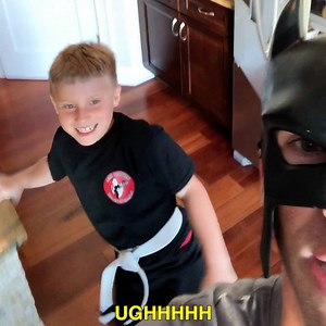 Such a tough guy... | BatDad and Family