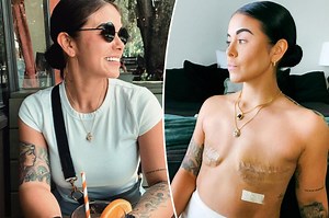 I had both boobs removed at just 28 even though I don’t have cancer