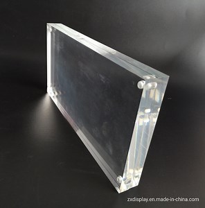 [Hot Item] Rectangle Acrylic Transparent Banknote Display Stand for Gifts