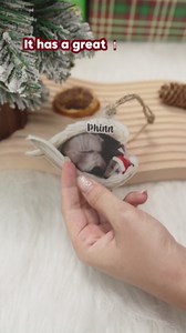 Rhodesian Ridgeback Christmas Angel Dog Ornament - Custom Name Memorial Gift, Acrylic Material, Flat Design, Perfect for Dog Lovers