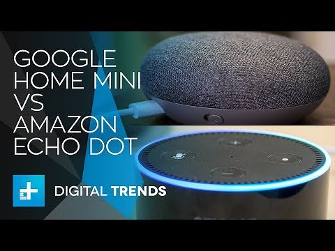 Google Home Mini vs Amazon Echo Dot