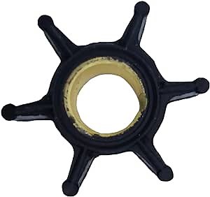 Impeller for Johnson/Evinrude/OMC 8hp 9.9hp 15hp Outboard 0386084 18-3050 Water Pump 2,4-Stroke 2-Cylinders 1996-2007