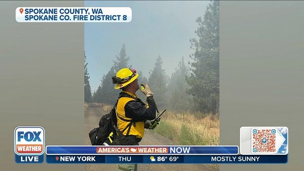 Evacuation order lifted as wildfire burns in Spokane