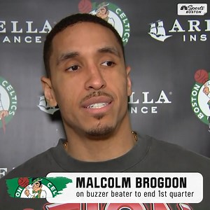 50 reactions | Malcolm Brogdon walks through his buzzer-beater  | NBC Sports Boston | Facebook