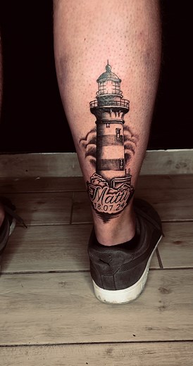 Lighthouse Tattoo Designs by John Thieme