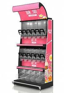 [Hot Item] Grocery Store Bulk Food Display Racks Candy Shelf
