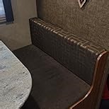 RV Dinette Cushion Covers, Green Mandala Stretch RV Seat Covers Camper Car Bench Cover RV Replacement Cushions Removable Washable RV Dinette Couch Furniture