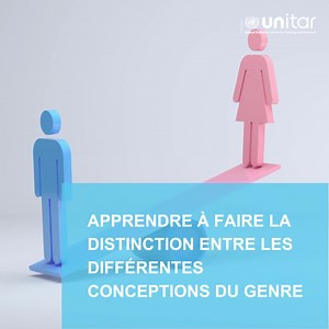 Découvrez ce que vous pourrez apprendre grâce à notre cours en ligne gratuit et ouvert à tous, #LImportanceDuGenre : ✔️ Acquérir une solide compréhension des principaux termes liés au genre. ✔️ Développer la capacité à distinguer les différents points de vue sur le genre. ✔️ Identifier les sources d'inégalité entre les sexes dans votre environnement. ✔️ Et bien plus encore ! Accessibles en un clic et conçus pour être suivis à votre propre rythme, nos #MOOC de l'UNITAR conviennent à tous les nive