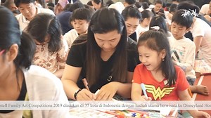 8.4K views · 249 reactions | Faber-Castell Family Art Competition hadir kembali. Dengan melibatkan ribuan peserta tiap tahunnya, Faber-Castell mengajak para siswa kreatif dan orangtuanya bekerjasama membuat prakarya dan karya seni bersama-sama. #familyartcompetition #art4all | Faber-Castell Creative Kids | Facebook