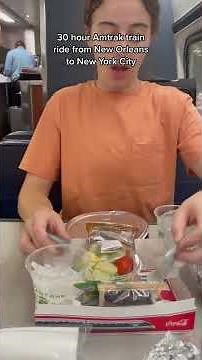 Train Travel from New Orleans to NYC in an Amtrak Crescent Roomette #amtrak #traintravel