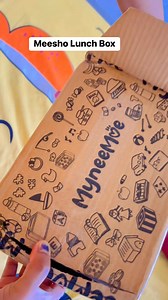 Meesho Steel Lunch Box #steellunchbox #lunchbox Part 3 | Baby Anvi Gupta