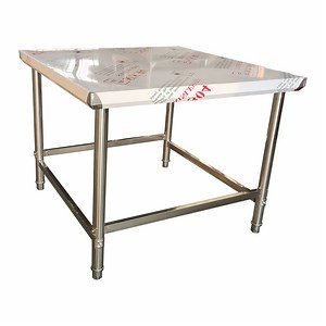 [Hot Item] Stainless Steel Buffet Work Table Industrial Stainless Steel Work Table Kitchenware Stainless Steel Workbench as Restaurant Table
