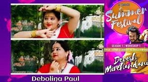 Thank you Debolina for this beautiful rendition of Devesh Mirchandani's choreography! 😍 Keep an eye on our page for more online workshops 😀 | D4Dance-Germany