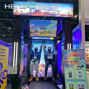 [Hot Item] Herovr Eye-Catching Strong Weightless Sensation Vr Parachute Ride for Amusement Park