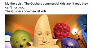 If You Were Scared Of These Gushers Commercials As A Kid, You're Not Alone